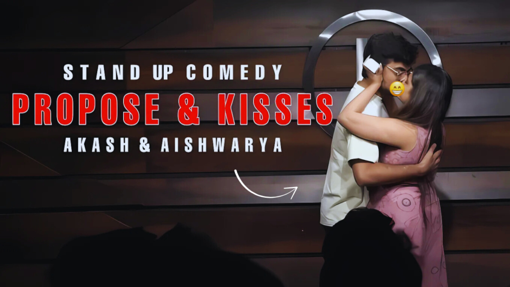How Stand-Up Comedian Aakash Shah Proposed to Aishwarya Mohanraj on Stage
