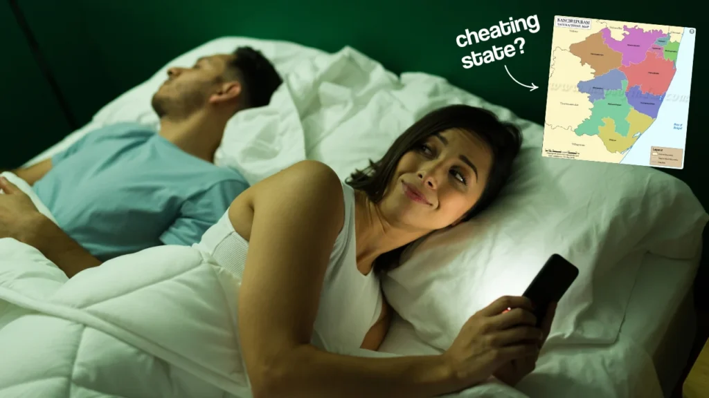 Cheating City, Kanchipuram Tops List for Extramarital Affair or Signups in India, Surpasses Metro Cities