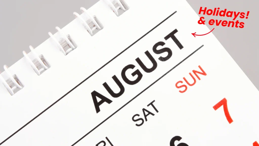 Events and Holidays in August 2025: What India Is Set to Celebrate?
