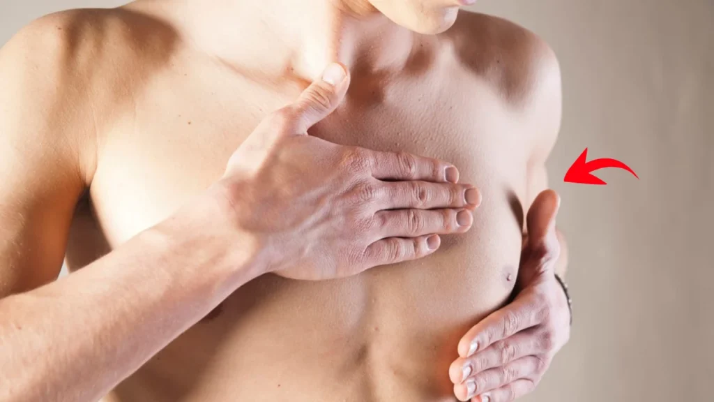 male breast cancer, including genetic mutations (like BRCA2), family history, radiation exposure, hormonal imbalances, age