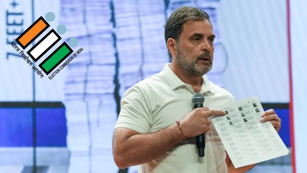 Election Commission Issues Notice to Rahul Gandhi, Demands Proof After Vote Theft Claim
