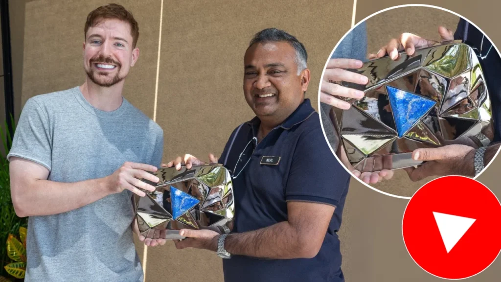 MrBeast Hits 400 Million Subscribers, YouTube Celebrated With Blue Diamond Play Button