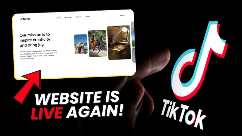 TikTok Website is LIVE in India, Is TikTok Getting Unban in India?