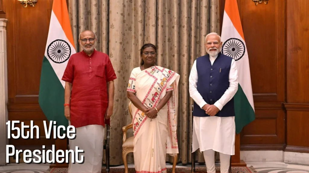 India Gets 15th Vice President of India - C. P. Radhakrishnan