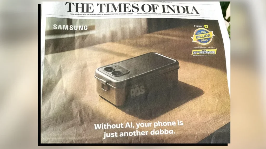 iPhone or Lunchbox? Samsung Mocks Apple in India, “Your Phone is Just a Dabba”