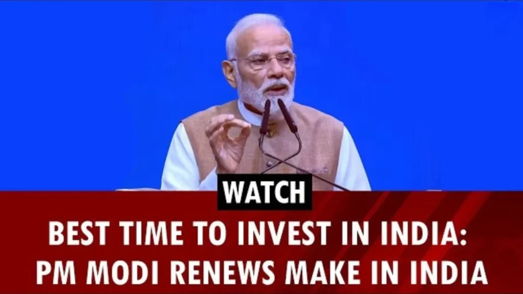 Make in India Gets a New Push as Modi Calls It the Right Time to Invest
