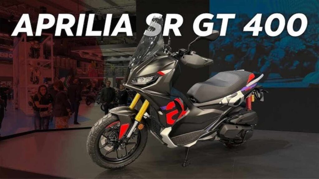 Aprilia SR GT 400 Breaks Cover with Eye on India Market