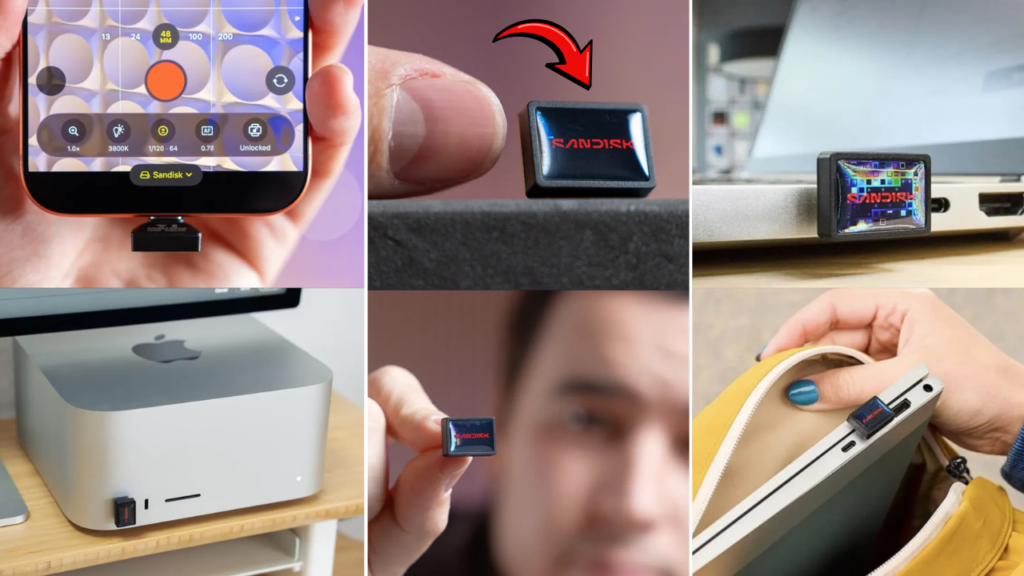 SanDisk Introduces the World's Smallest 1 TB USB-C Flash Drive