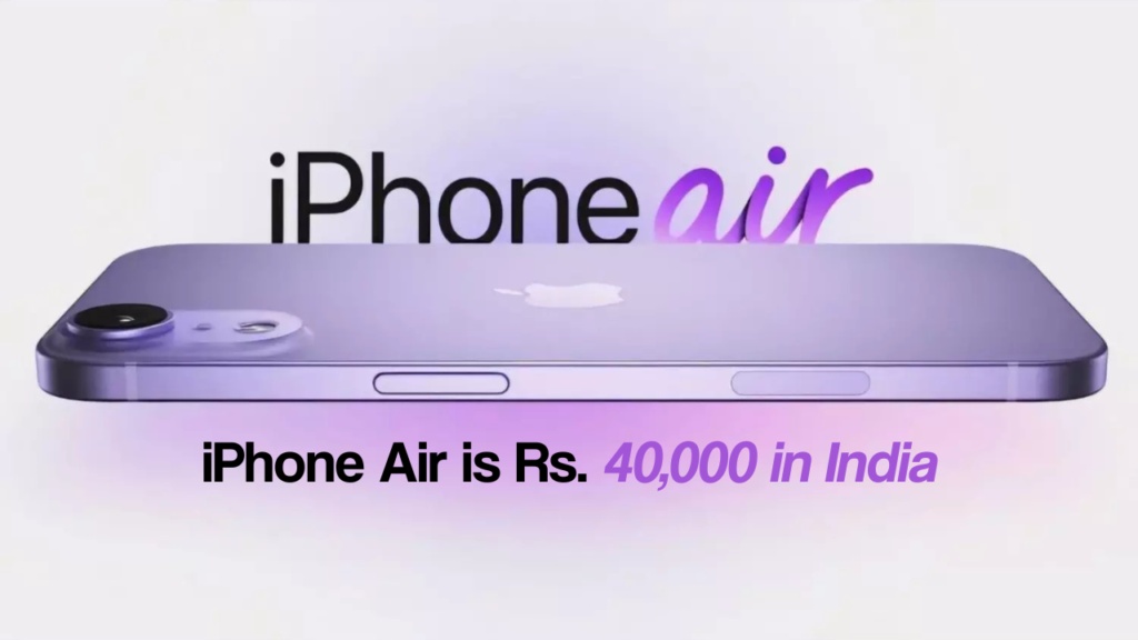 iPhone Air Now Half-Price in India: 4 Reasons To Grab It, 2 To Pause